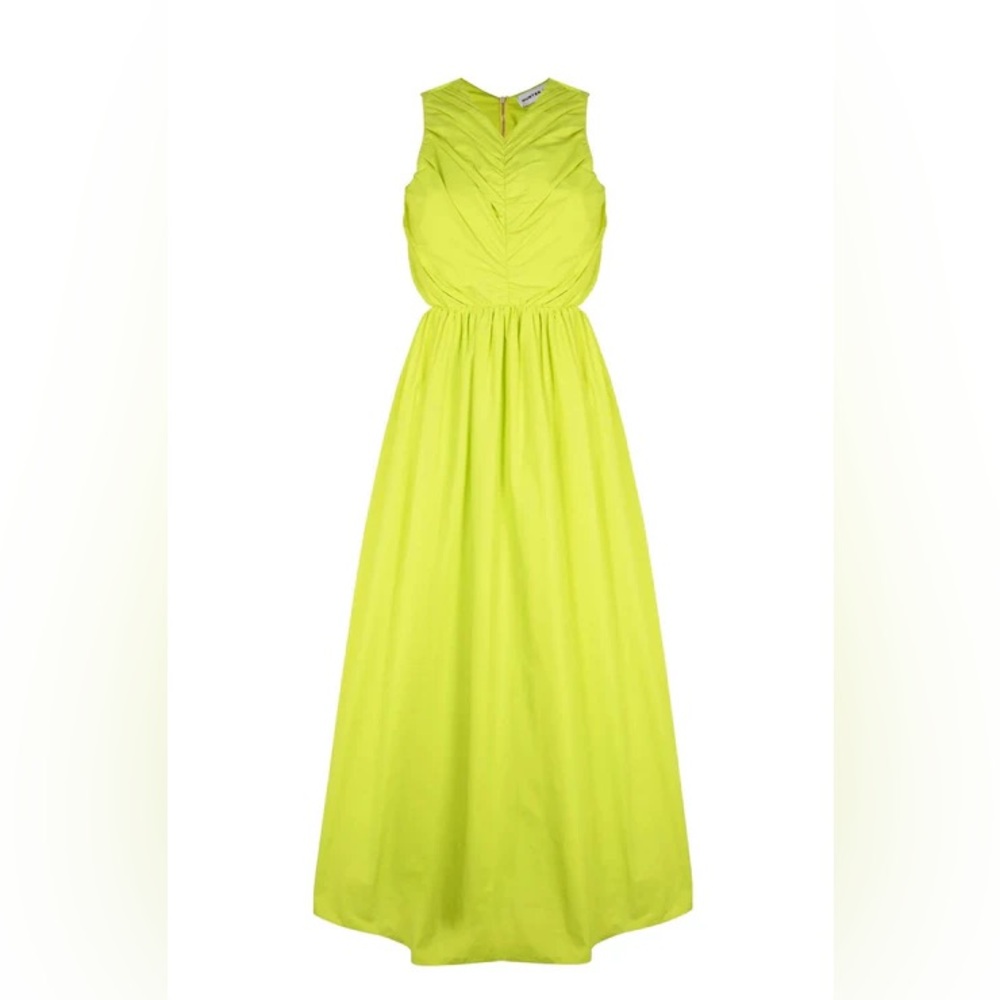 NWT Hunter Bell Kathleen Lime Dress 🍋‍🟩 size 6 - Picture 6 of 6